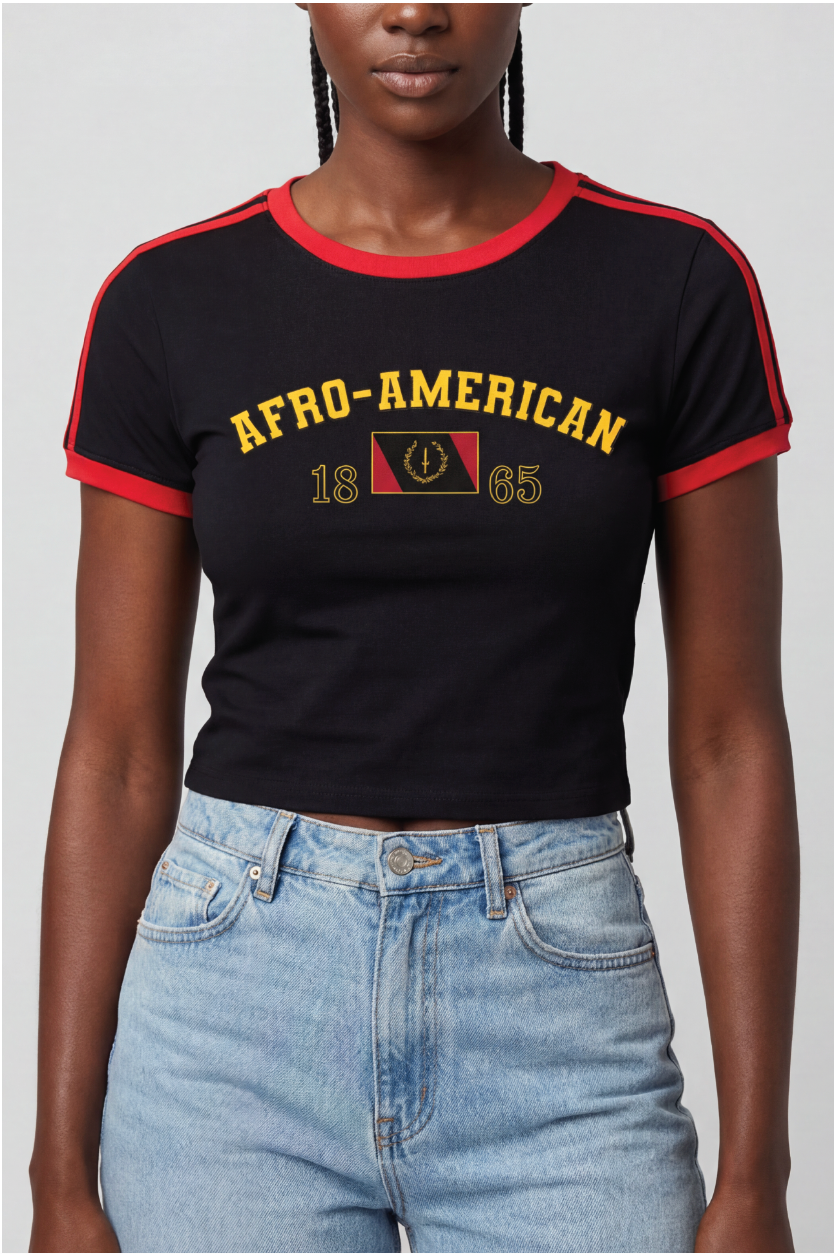 FLAG TEE AFRO AMERICAN