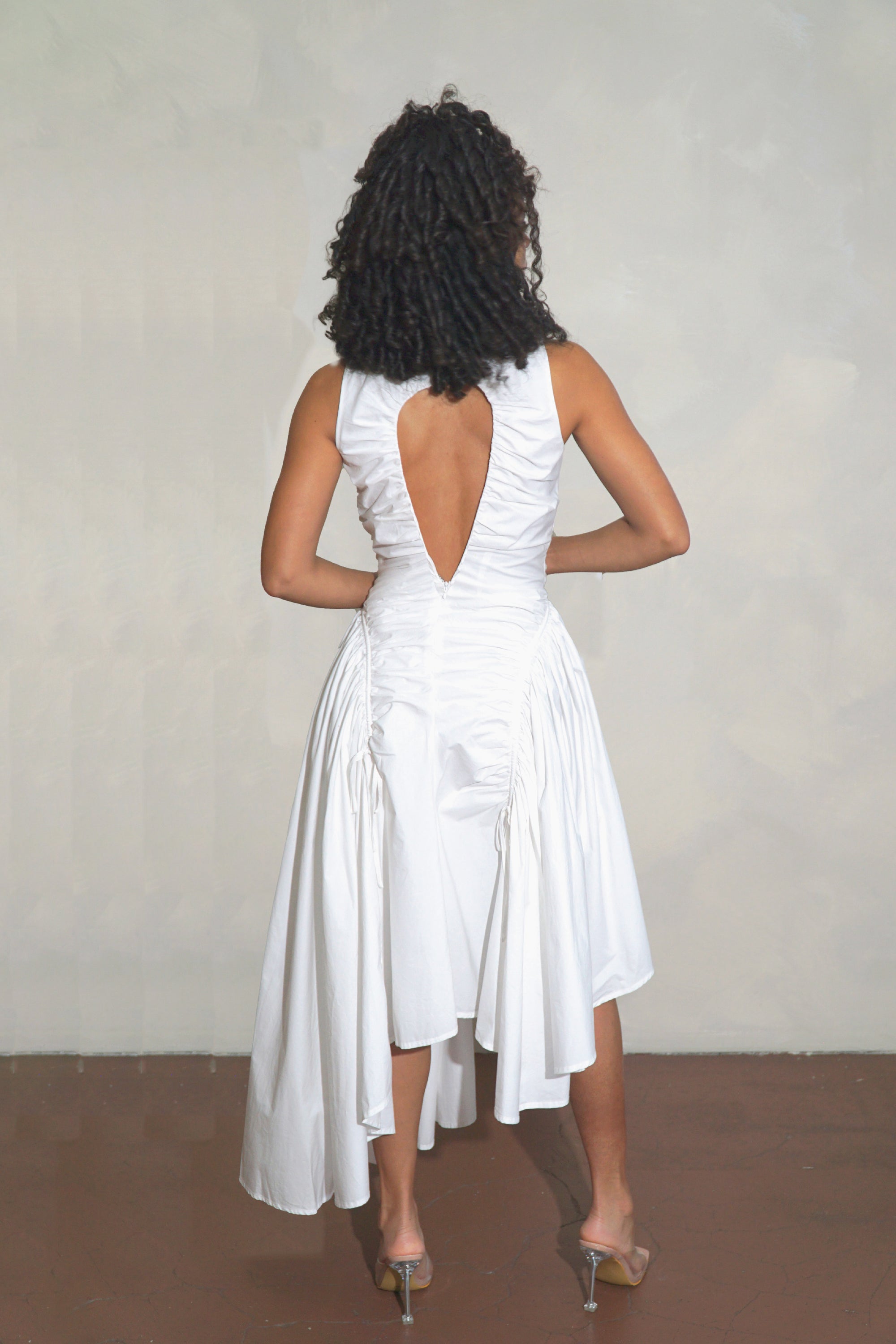 BELLEVUE DRESS WHITE