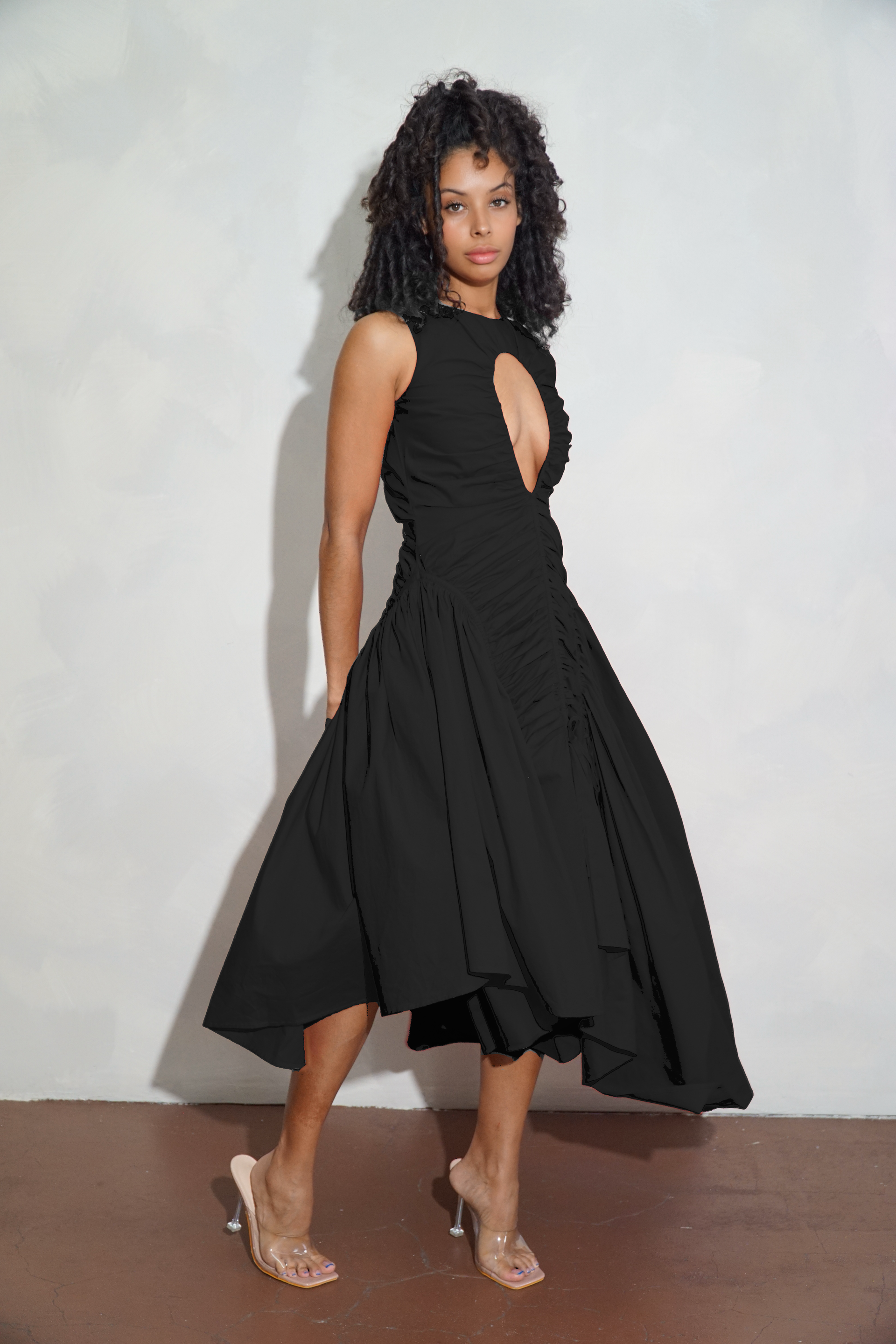 BELLEVUE DRESS BLACK – 1389woodliff