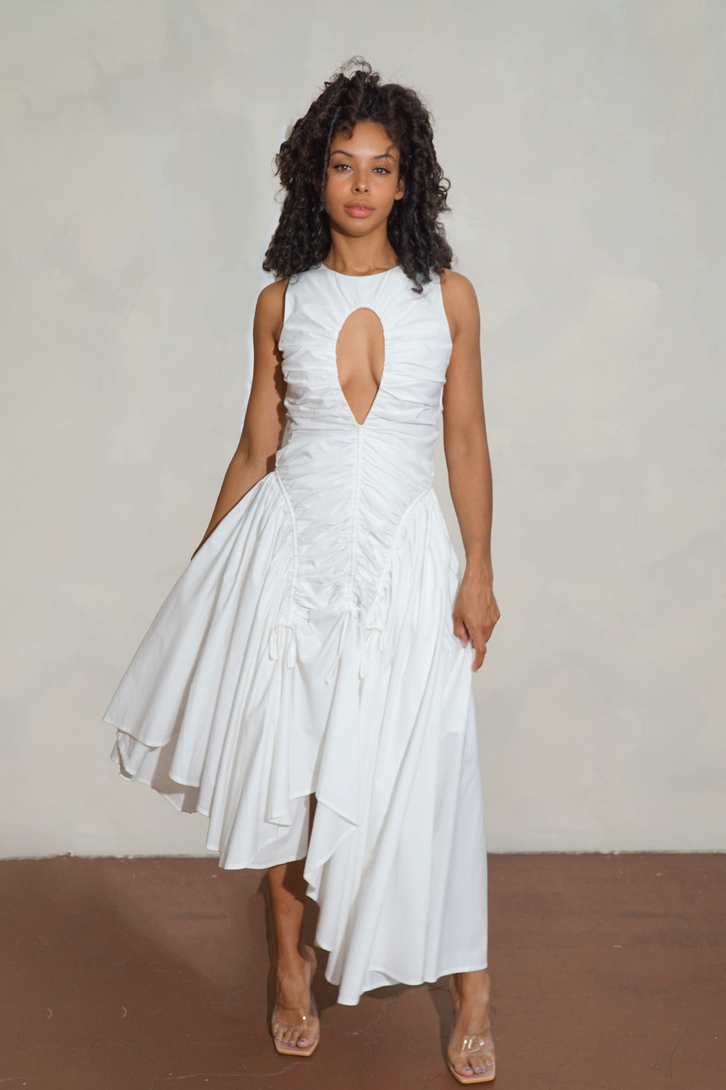 BELLEVUE DRESS WHITE – 1389woodliff BELLEVUE DRESS WHITE – 1389woodliff